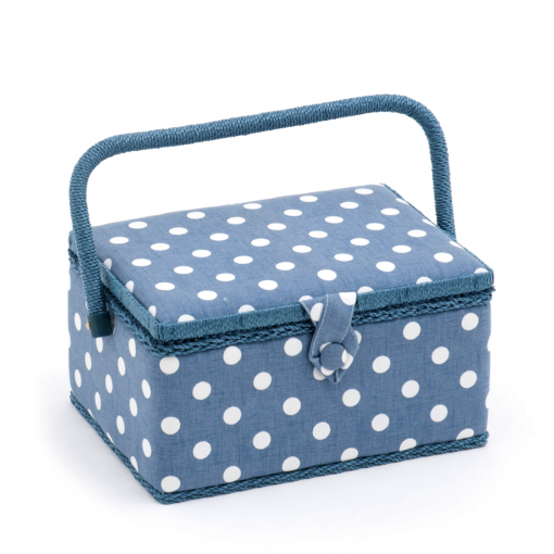 Polka Dot Sewing Box