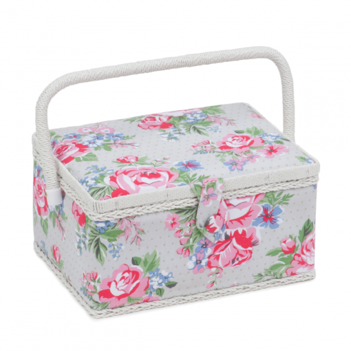 Rose Print Sewing Box